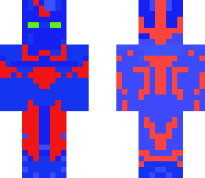 blue iron man