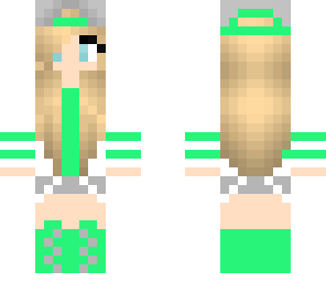cool green girl