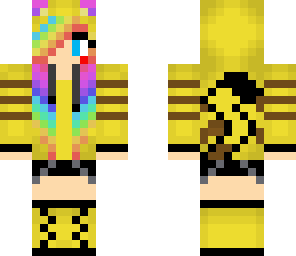 rainbow haired pika