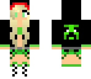 green girl