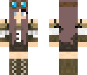 steam punk or miner girl