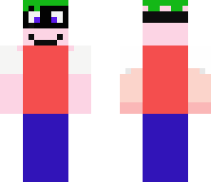 mad green haired dude