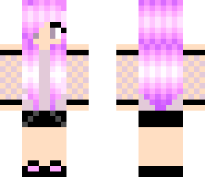 pink with chain girl