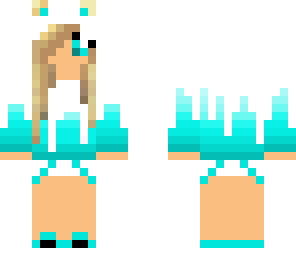 blue girl
