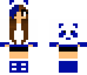 what i look like with panda hoodie