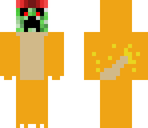 creeper in charizard suit