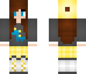 yellow dino girl