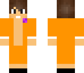 orange tux boy