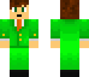 guy in a green suit