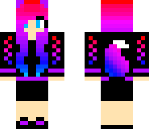 fixed fixed neon wolf girl