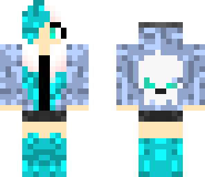 icy skull girl