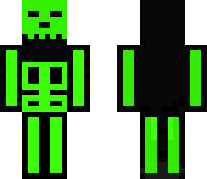 glow in the dark skeloton