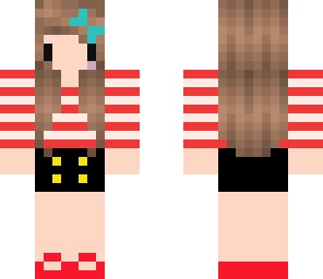 red chibi sailor girl