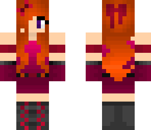 maroon chick