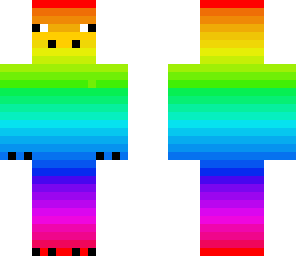 rainbow pig