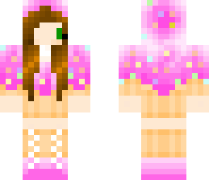 kawaii-fied ice cream girl