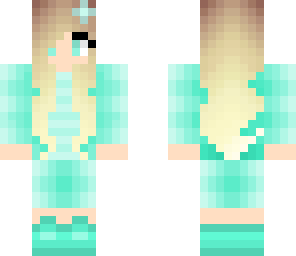 teal girl