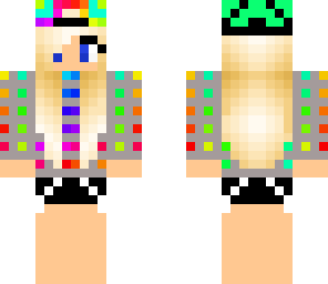 rainbow tomboy girl