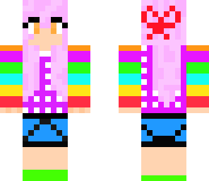 the rainbow girl