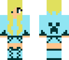 blue creepergirl