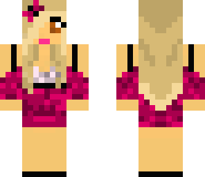 edited prom dressed girl