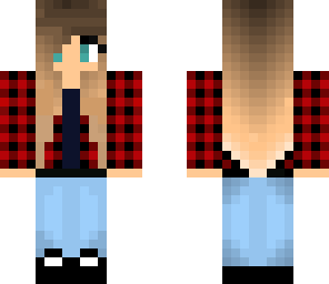 flannel girl edit