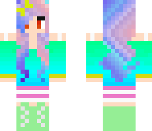 summer neon girl