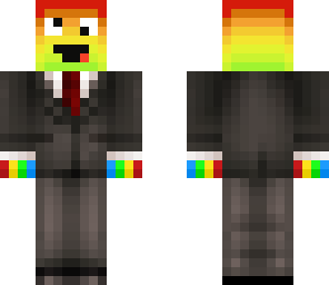 rainbow suit skin