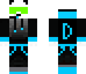 blue panda