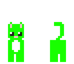 green kitty