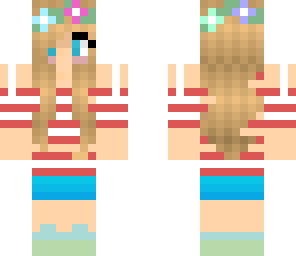 summer pink girl