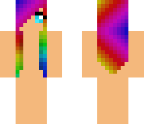 basic rainbow girl