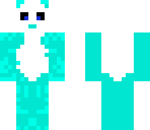 teal panda reupload