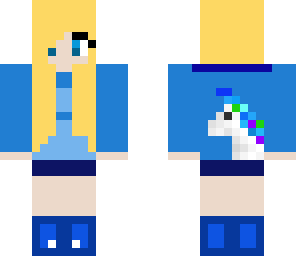 plz 7 likes for the etided unicorn girl