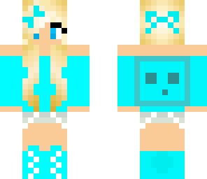 blue slime girl 