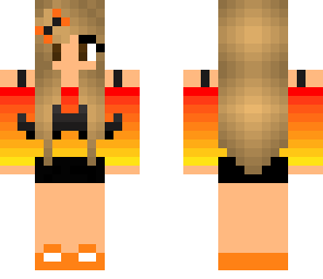 sexy sunset mustache girl