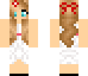 girl in white