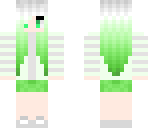 light green girl