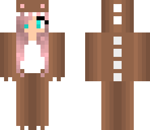 brown dino girl