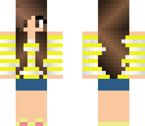 yellow girly girl