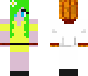 green and yellow girl