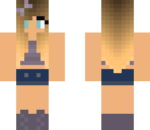 crop top girl