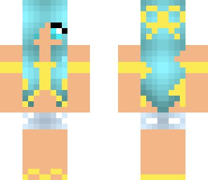 blue beachgirl