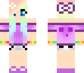 purple slime girl