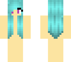 blue hair skin base