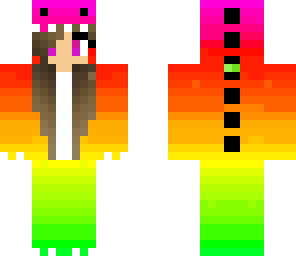 rainbow dino girl