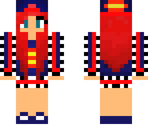 superman girl skin