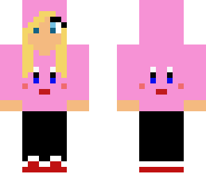 kirby hoodie girl