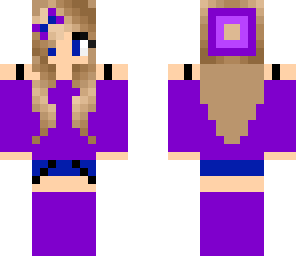 purple girl