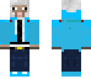 blue sheep skin